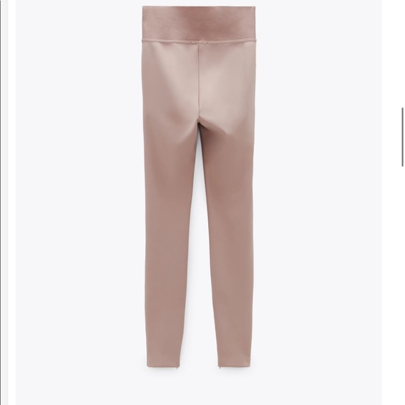 NWT! ZARA LEGGINGS WITH ELASTIC WAISTBAND - Picture 3 of 5